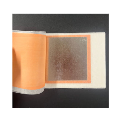 Genuine platinum transfer leaf for gilding