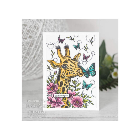Giraffe Kisses Clear Stamp Set