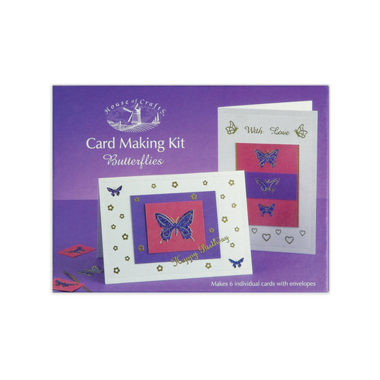 Butterflies Card Making Kit