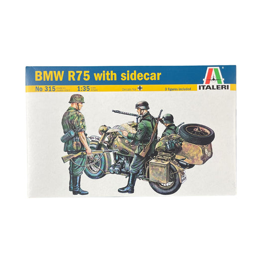 Italeri BMW R75 Motorcycle with sidecar 1:35