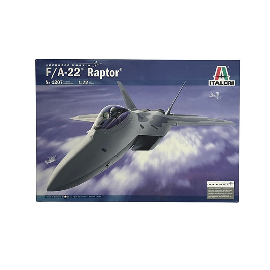 Italeri aeroplane model kit F/A-22 Raptor 1:72