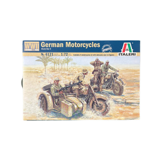 Italeri WWII German Motorcycles 1:72