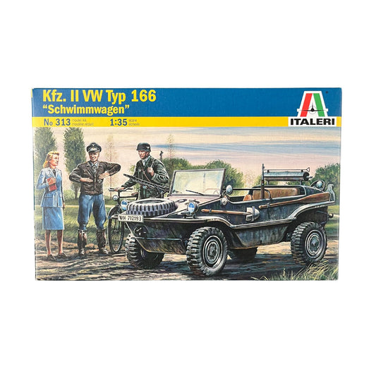 Italeri Military Vehicle Kfz. II VW Typ 166 'Schwimmwagen' 1:35