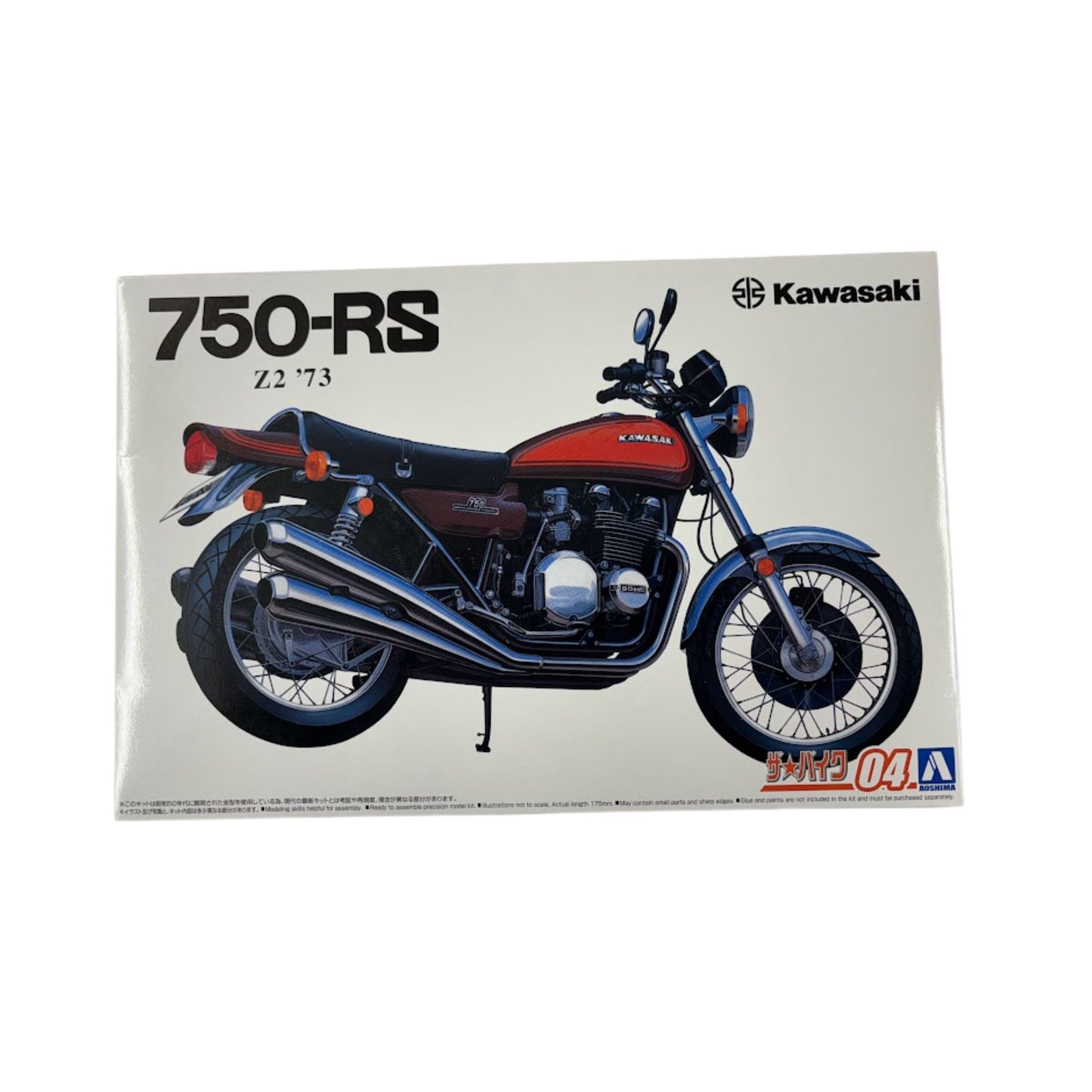 Kawasaki 750-RS Z2 1973 motorcycle model kit