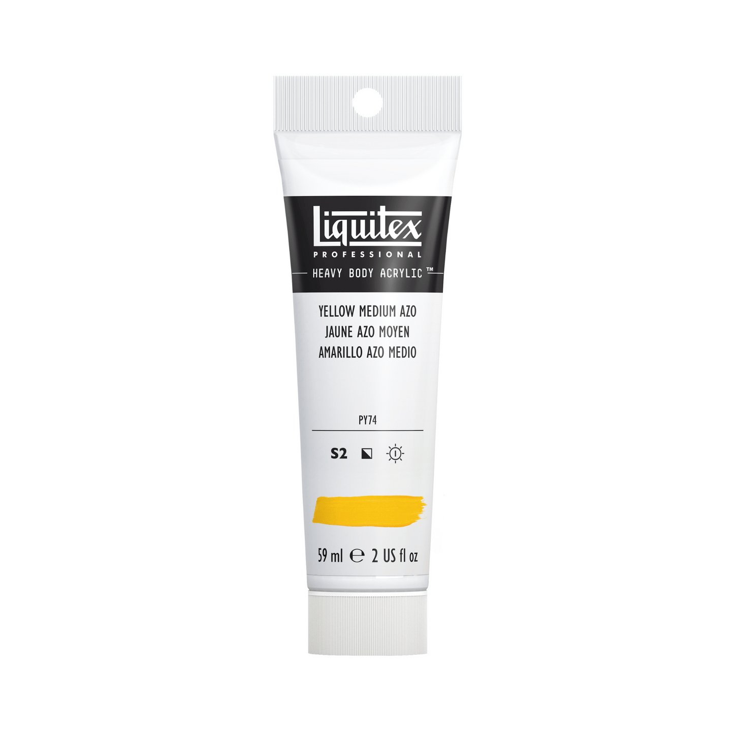 Liquitex Professional Heavy Body Acrylic 59ml - Yellow Medium Azo