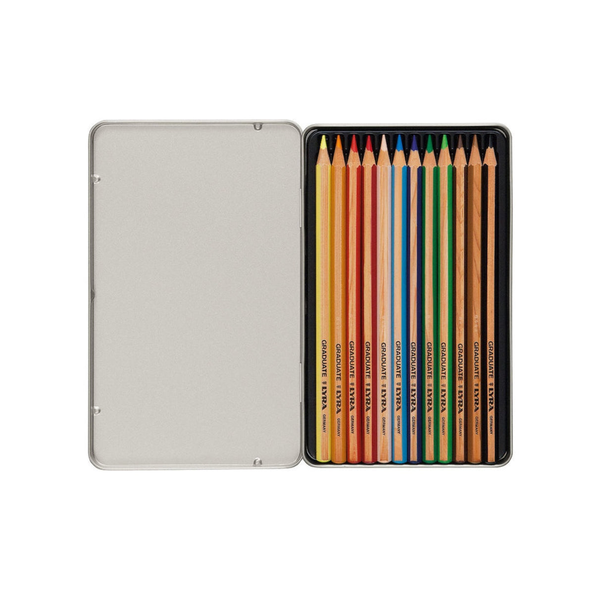 Lyra Graduate Colour Pencil Set (12 in metal tin)