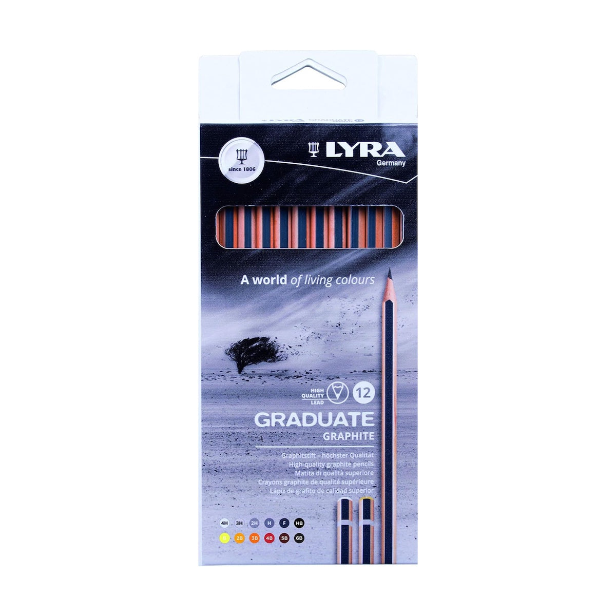 Lyra Graduate Graphite Pencils (set of 12 in a box)