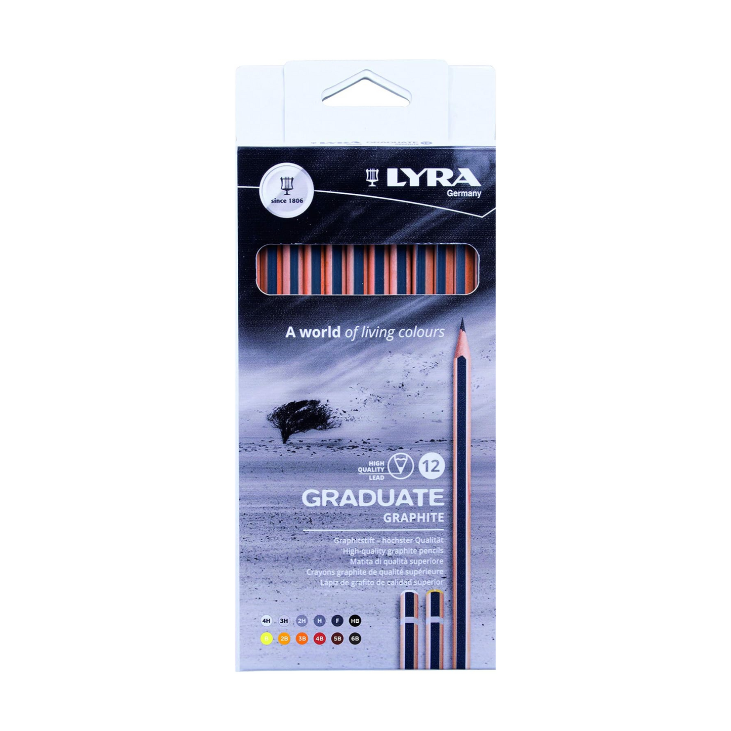 Lyra Graduate Graphite Pencils (set of 12 in a box)