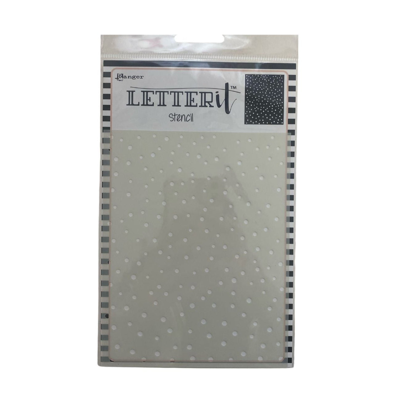 LetterIt Stencil Dancing dots Ranger