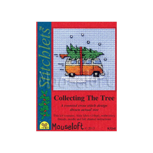 Stitchlets Collecting the Tree Cross Stitch Kit