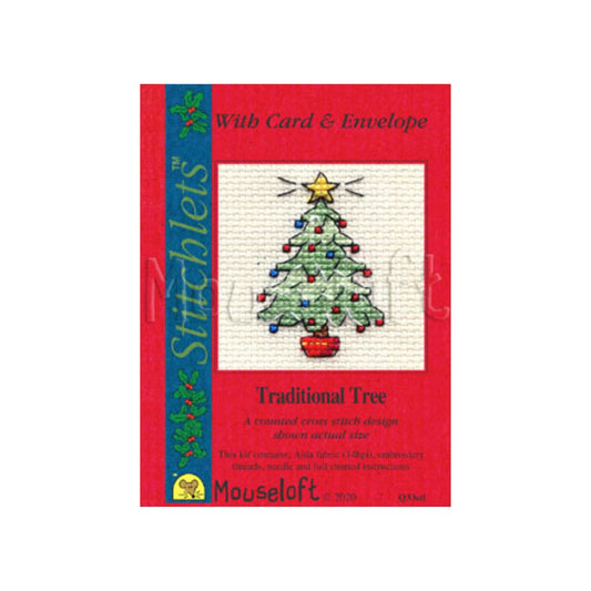 Stitchlets Traditional Tree Cross Stitch Kit