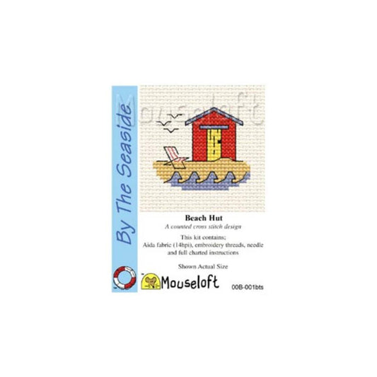 Stitchlets Beach Hut Cross Stitch Kit