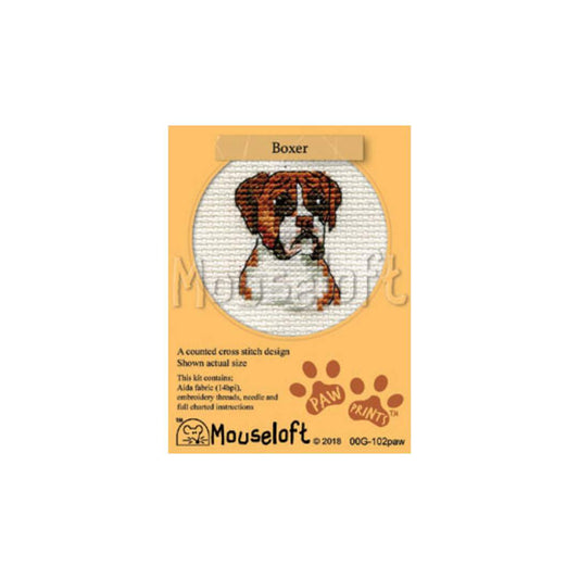 Stitchlets Boxer Cross Stitch Kit