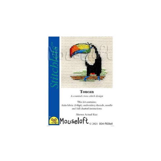 Stitchlets Toucan Cross Stitch Kit