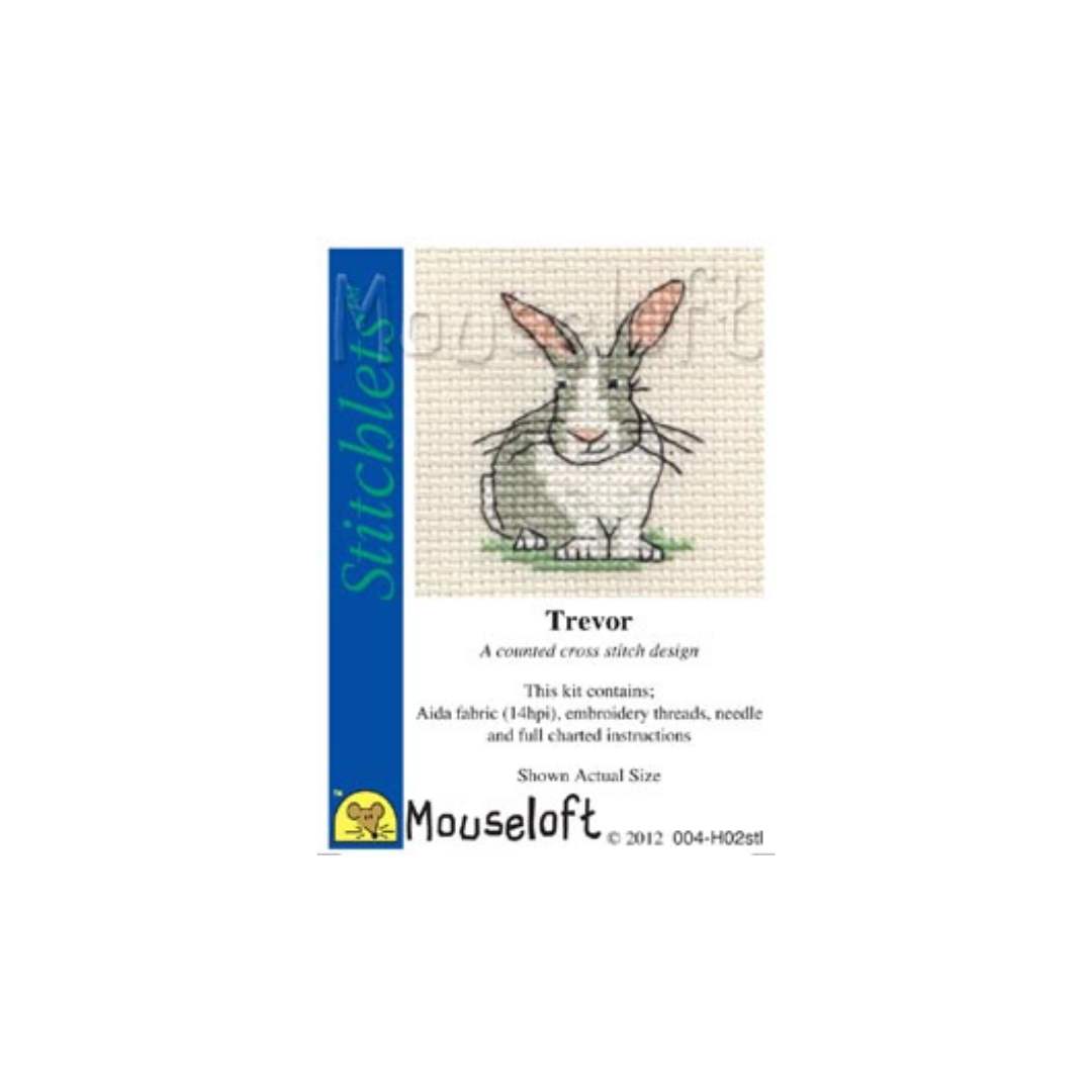 Stitchlets Trevor the Rabbit Cross Stitch Kit