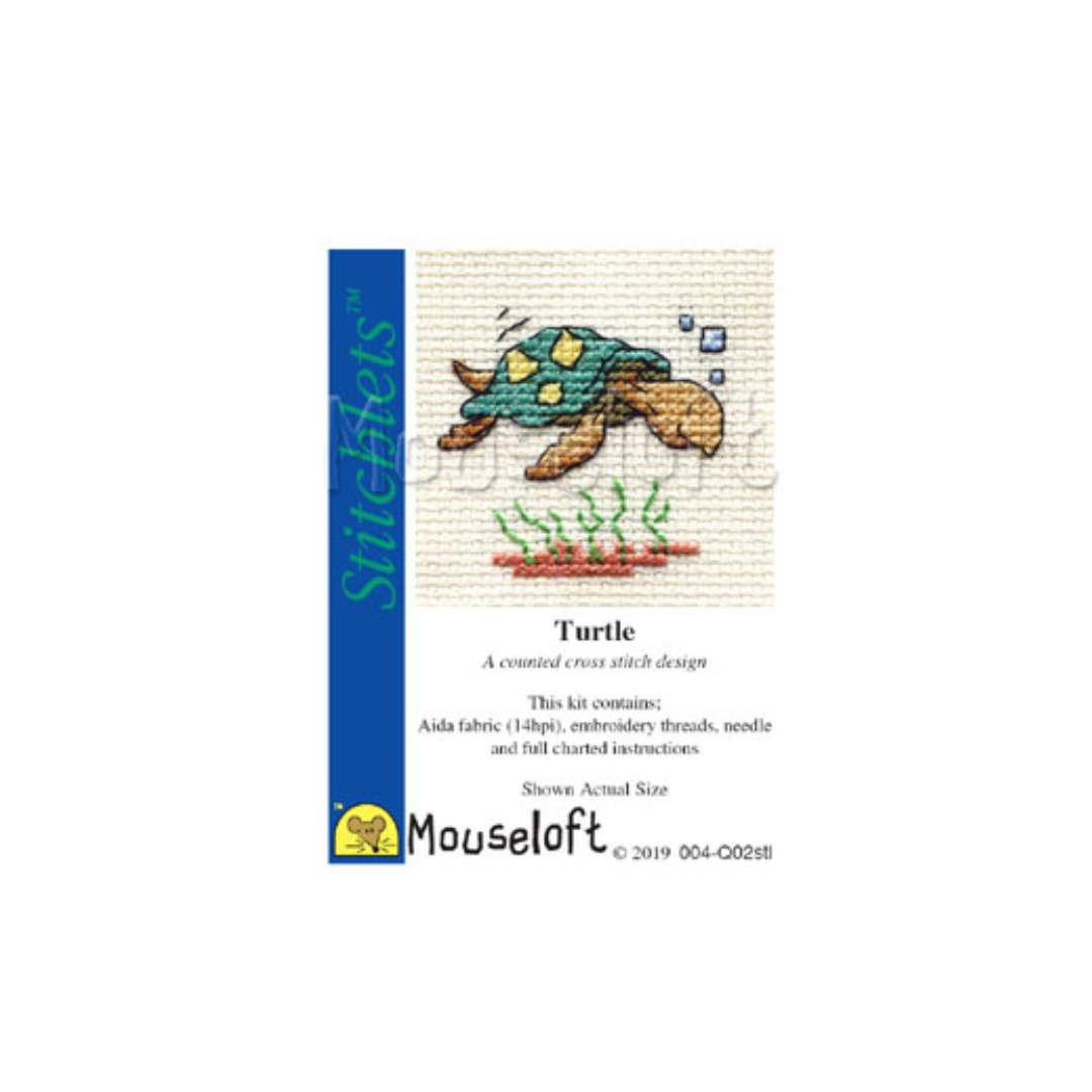 Stitchlets Turtle Cross Stitch Kit