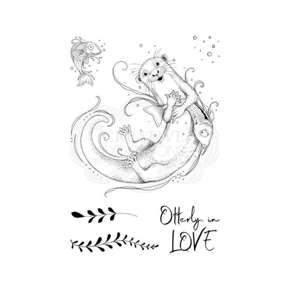 Otter Nonsense Pink Ink Designs Clear Stamp