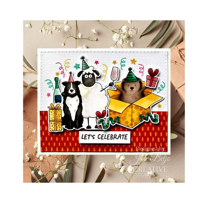 Jane's Doodles Partytime Clear Stamp Set