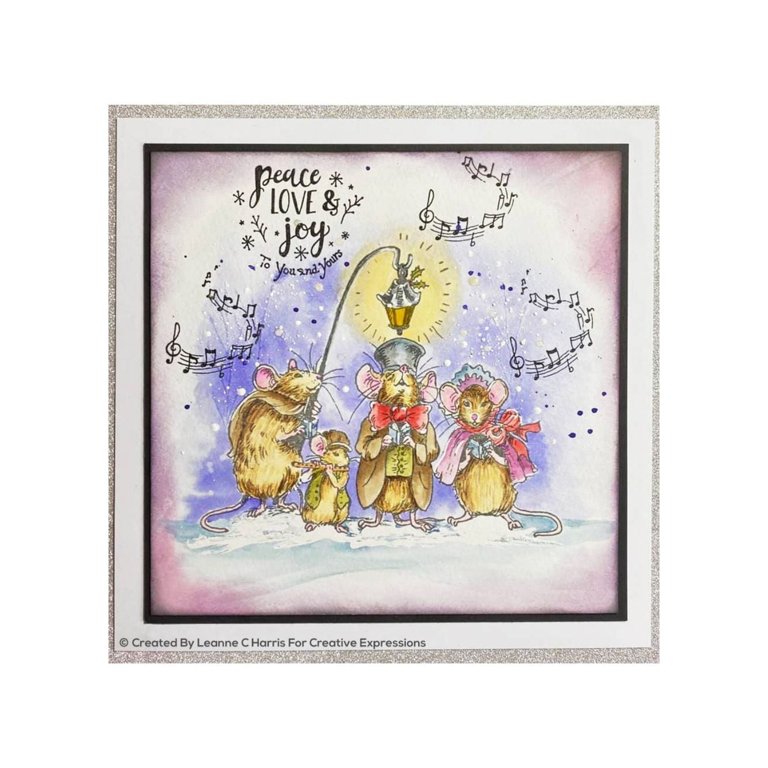 Pink Ink Designs Christmas Carol Sample Card