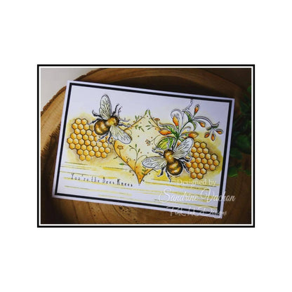 Pink Ink Designs Flight of the Bumblebee Clear Stamp Set