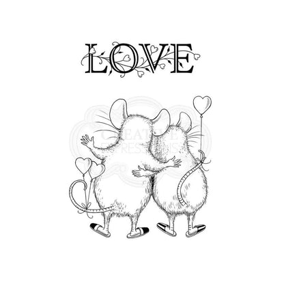 Pink Ink Designs Love Mice Clear Stamp