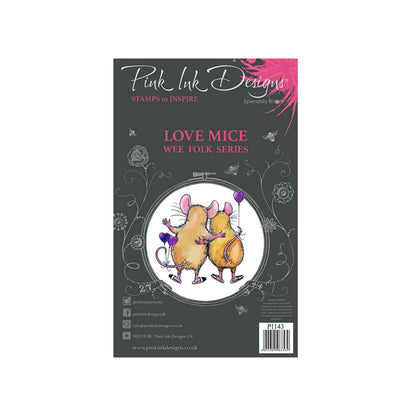 Pink Ink Designs Love Mice Clear Stamp