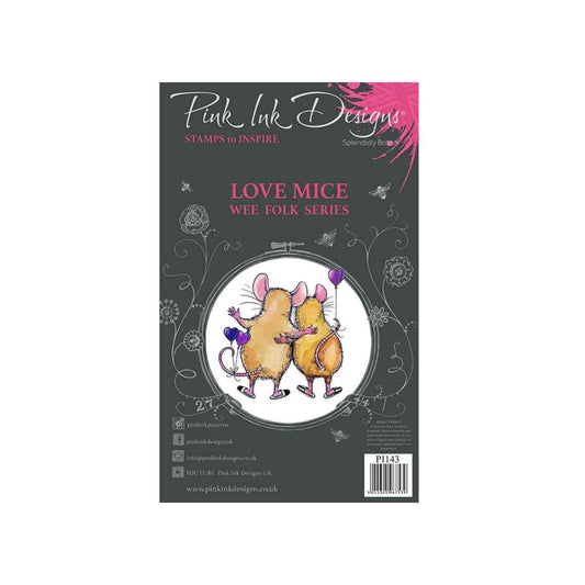 Pink Ink Designs Love Mice Clear Stamp