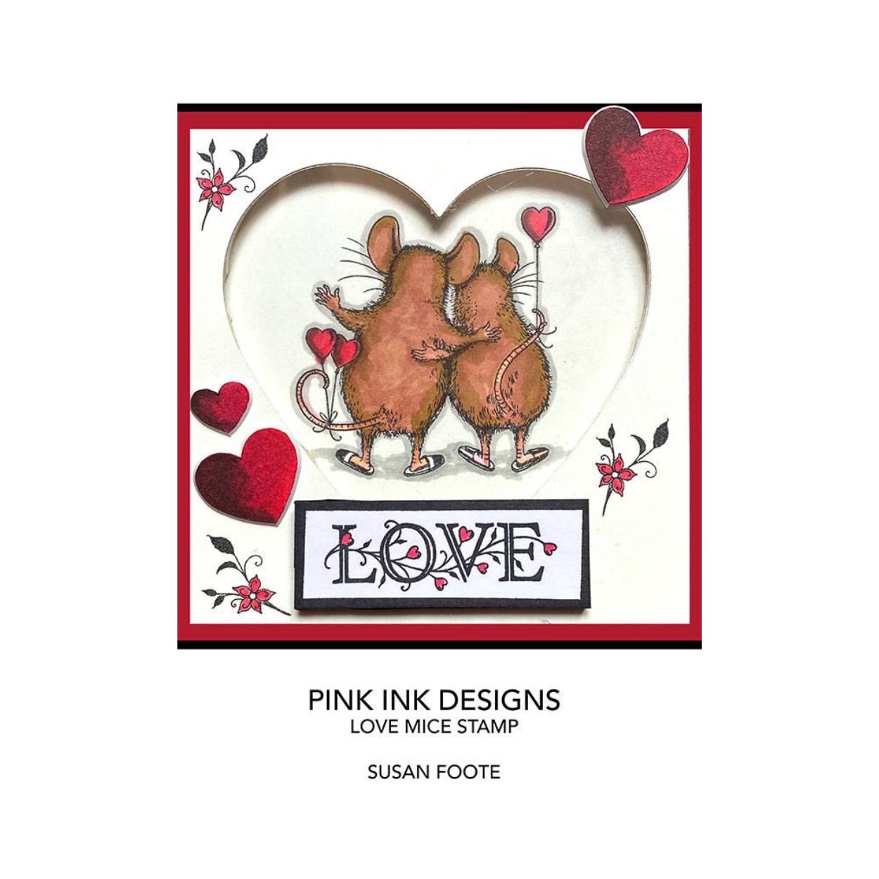 Pink Ink Designs Love Mice Clear Stamp