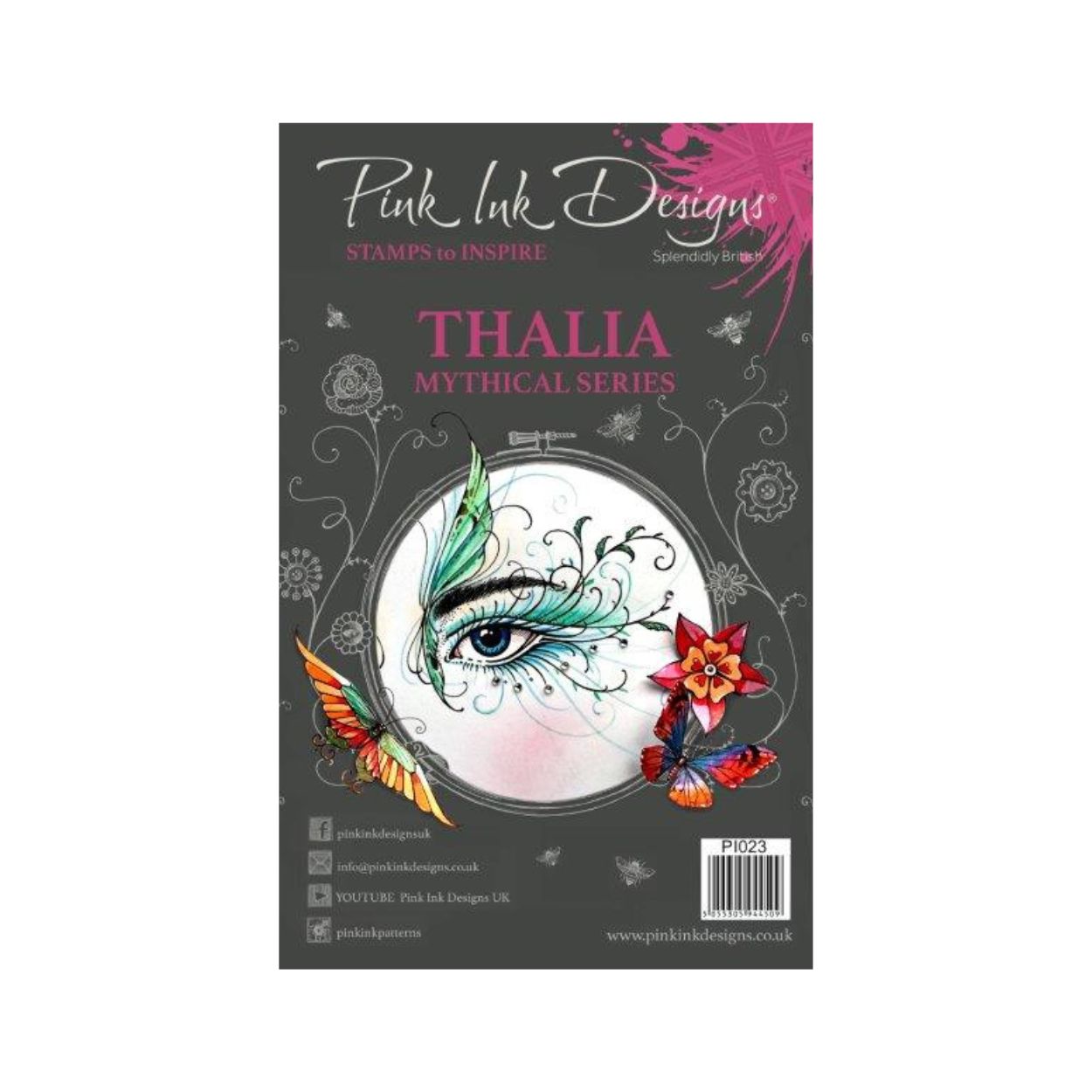 Pink Ink Designs Thalia Clear Stamp Set