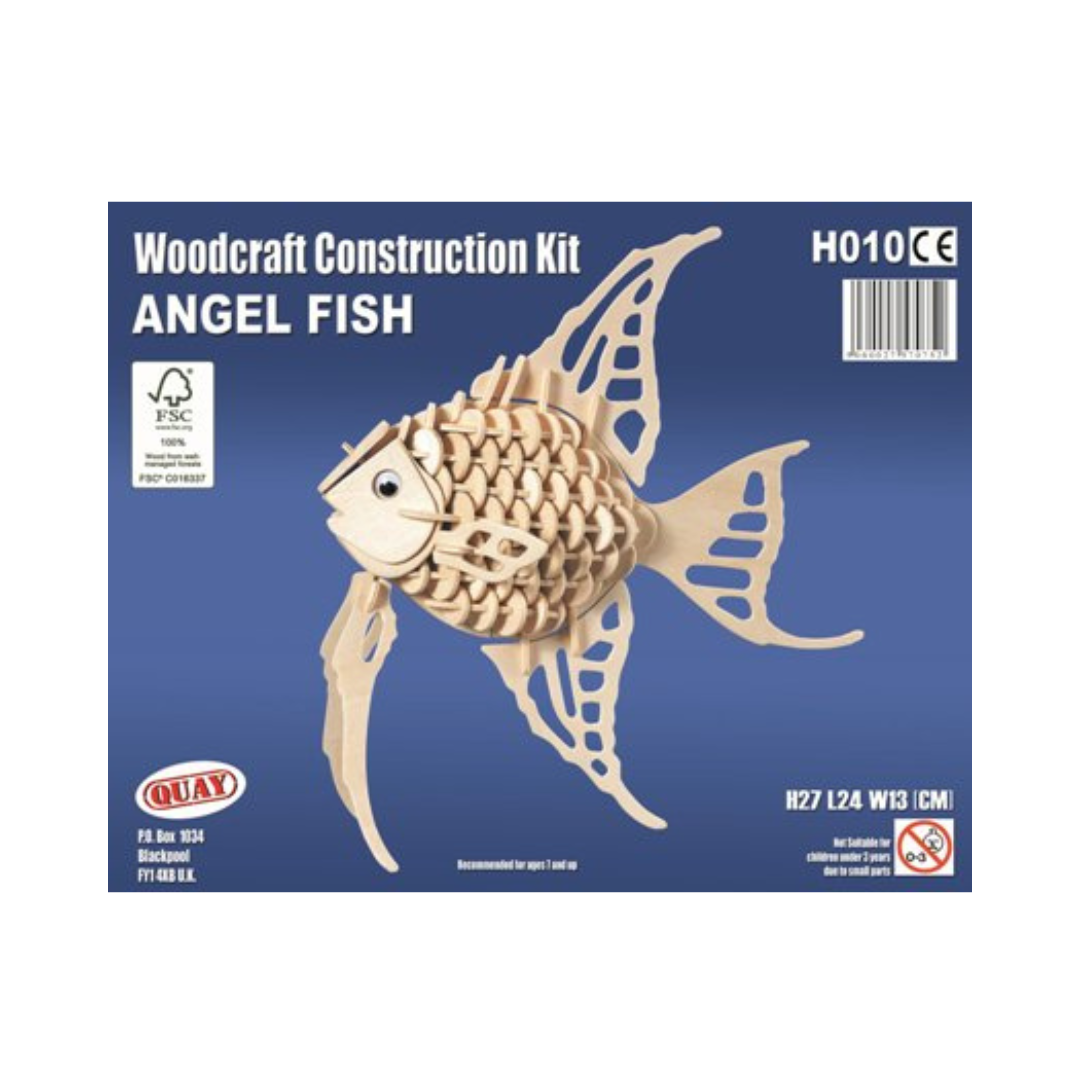 Quay Angel Fish Woodcraft Construction Kit