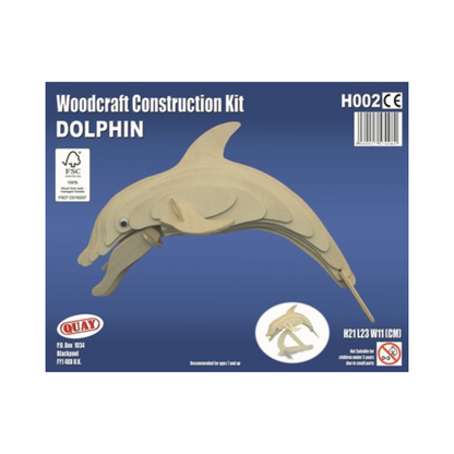 Quay Dolphin Woodcraft Construction Kit
