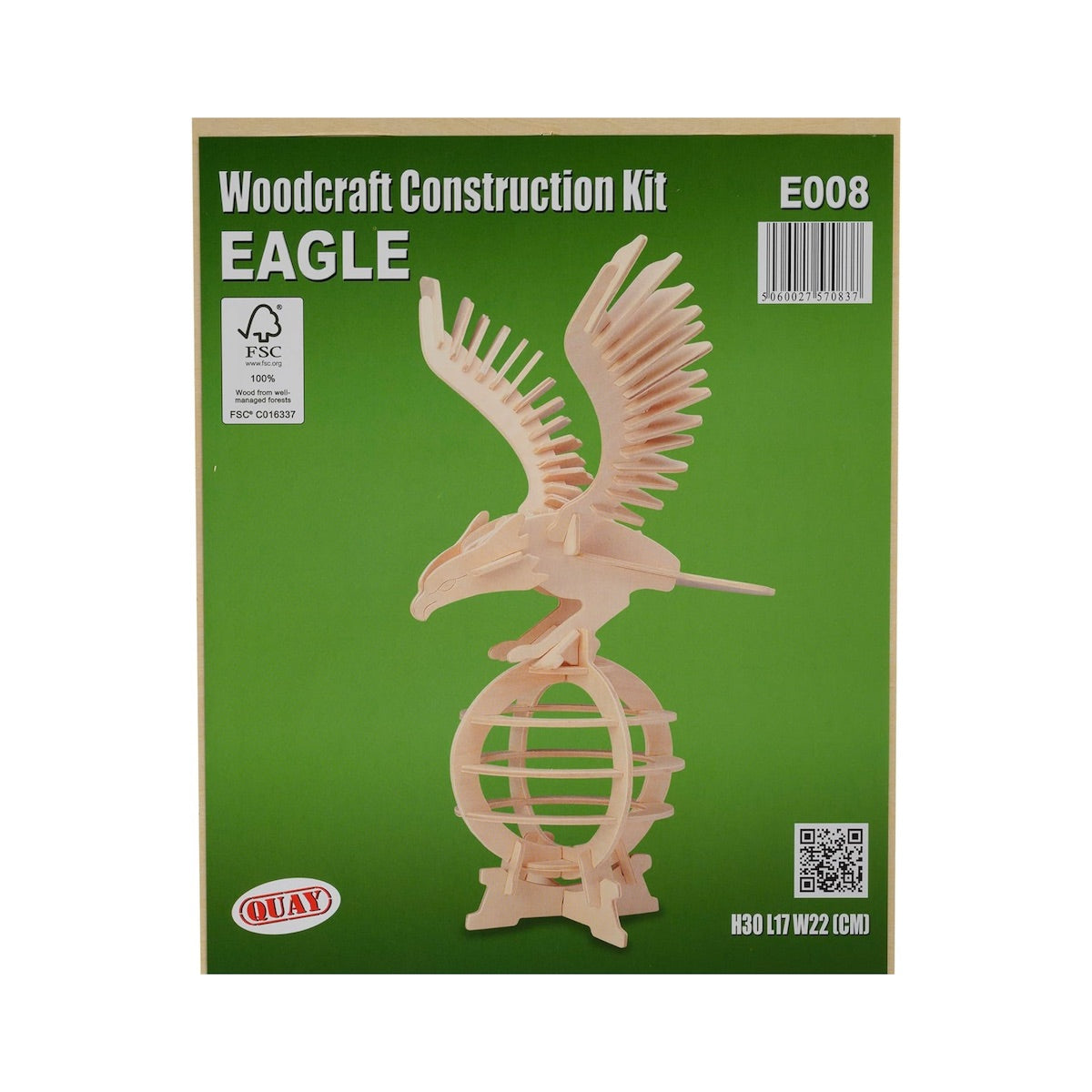 Quay Eagle Woodcraft Construction Kit