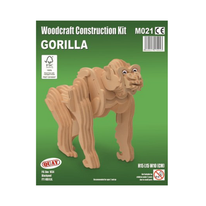 Quay Gorilla Woodcraft Construction Kit