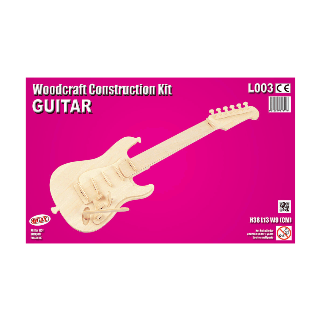 QUAY WOODCRAFT CONSTRUCTION KIT GUITAR QUAY WOODCRAFT CONSTRUCTION KIT GUITAR