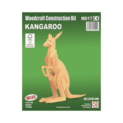 Quay Kangaroo Woodcraft Construction Kit