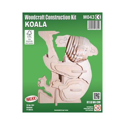 Quay Koala Woodcraft Construction Kit