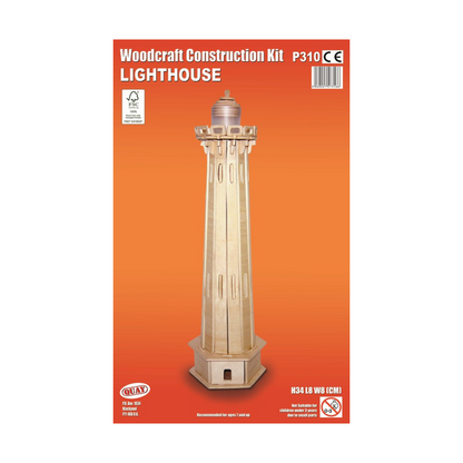 Quay Lighthouse Woodcraft Construction Kit