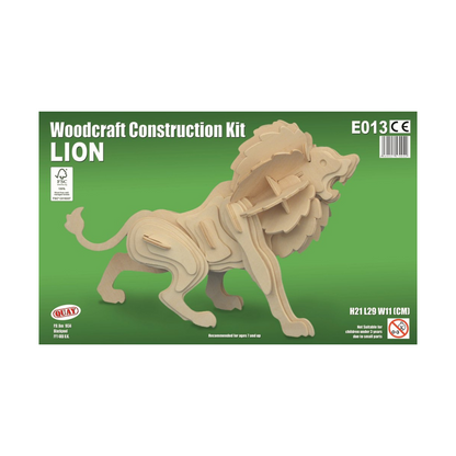 Quay Lion Woodcraft Construction Kit