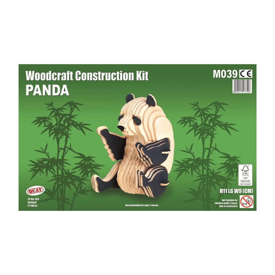 Quay Panda Woodcraft Construction Kit