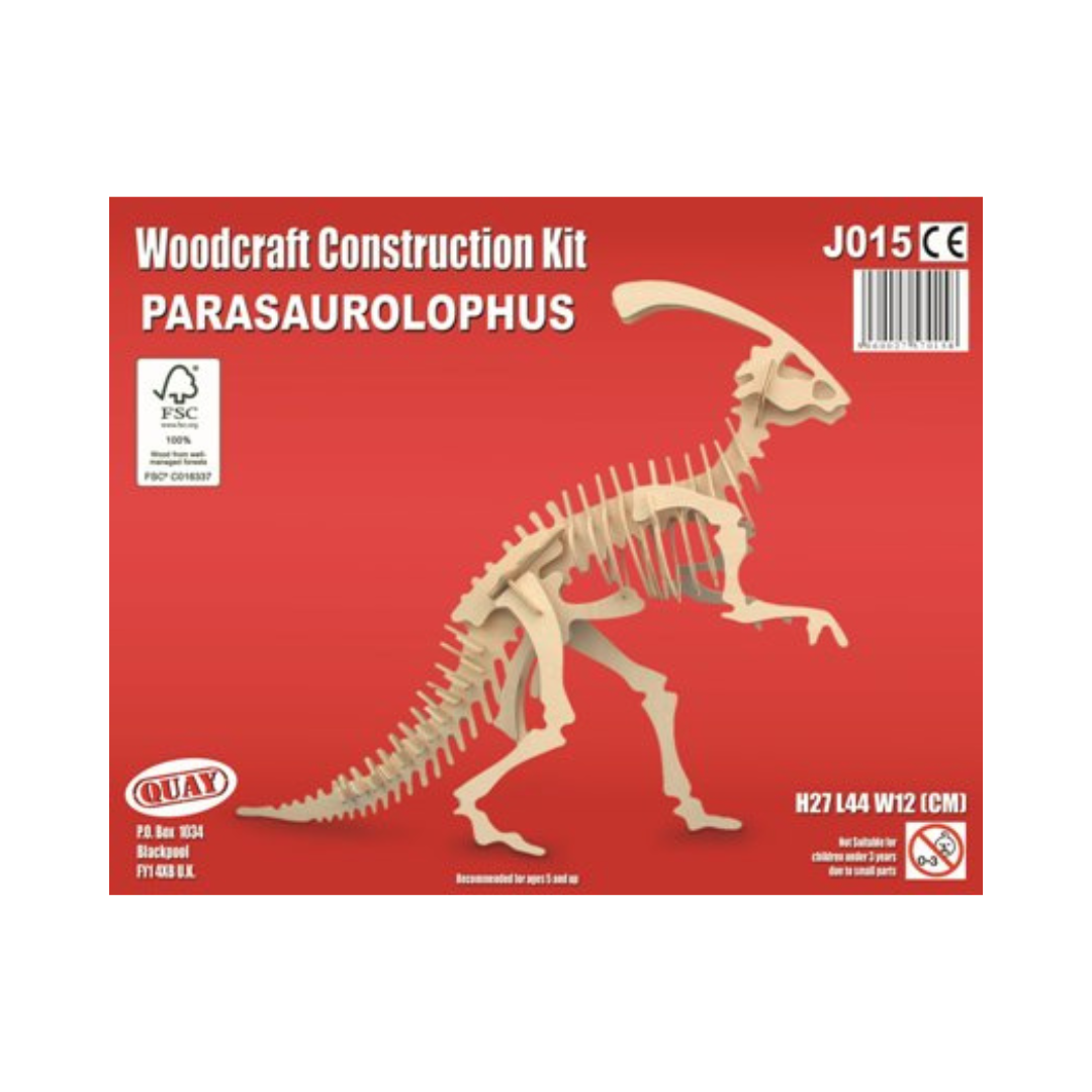 Quay Parasaurolophus Woodcraft Construction Kit