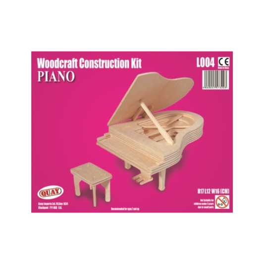 Quay Piano Woodcraft Construction Kit
