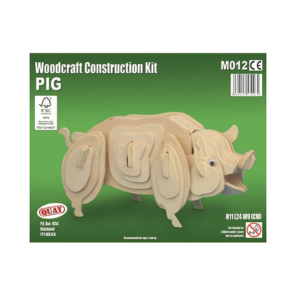 Quay Kit Pig Woodcraft Construction Kit
