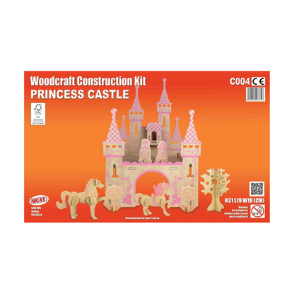 Quay Princess Castle Woodcraft Construction Kit