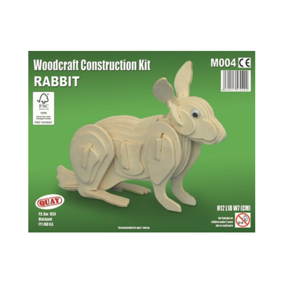 Quay Rabbit Woodcraft Construction Kit
