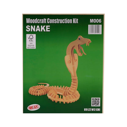 Quay Snake Woodcraft Construction Kit