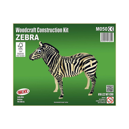 Quay Zebra Woodcraft Construction Kit