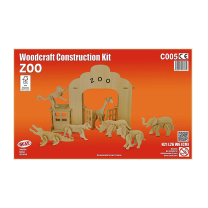 Quay Zoo Woodcraft Construction Kit