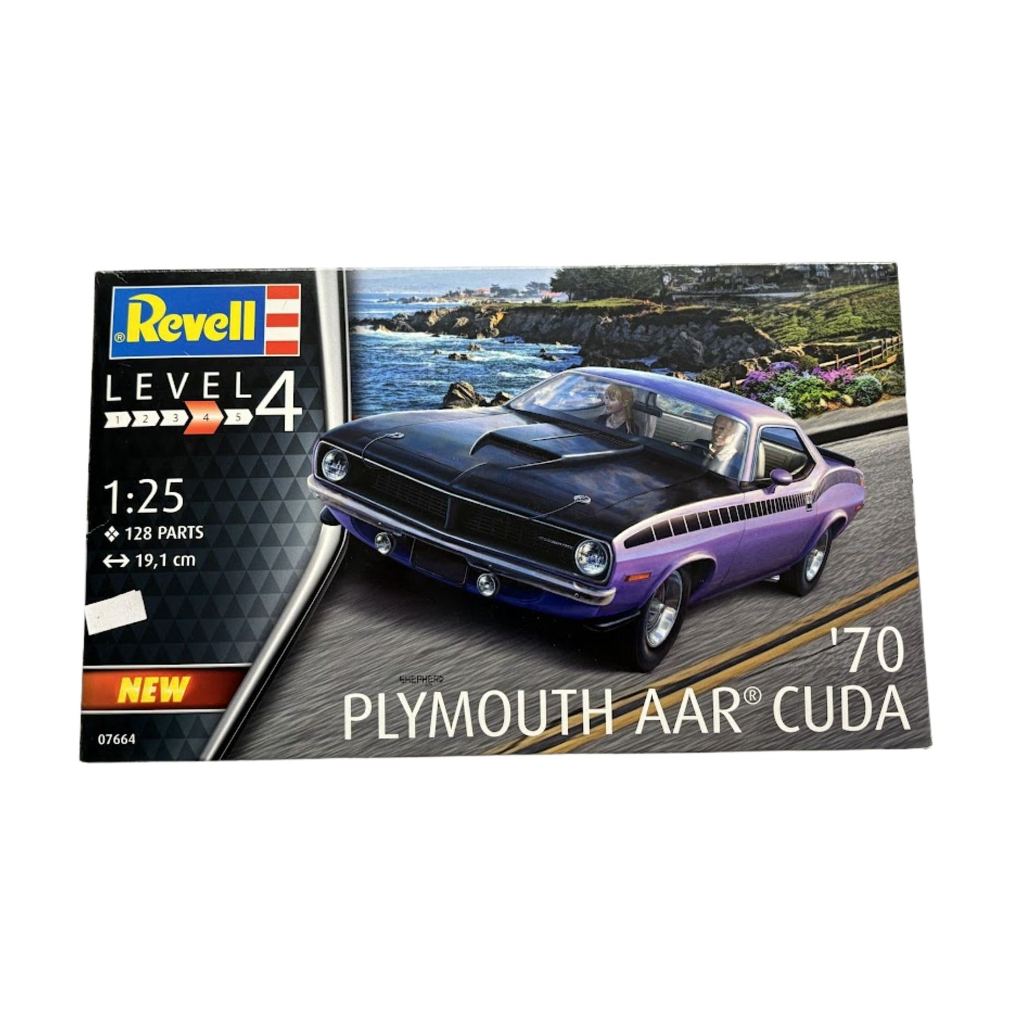 Revell model car kit '70 Plymouth AAR CUDA