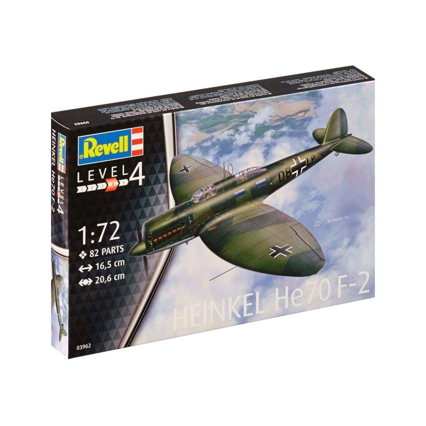 Revell aeroplane model kit Hawker Hurricane Mk. IIC 1:72