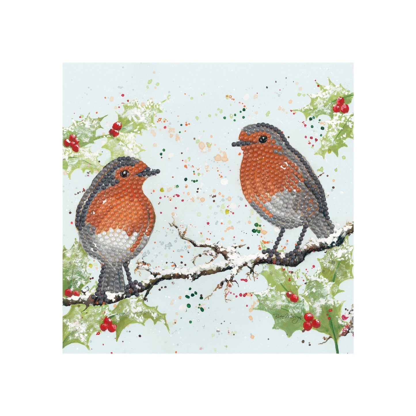 Bree Merryn Sparkle Art Rupert & Ruth Diamond Art Card